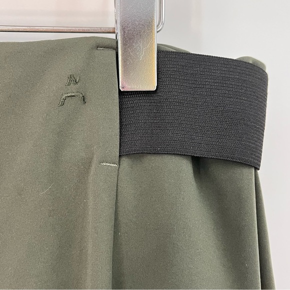 ADAY XL Turn It Up tapered trouser pant moss 0793 green tailored stretch - Picture 6 of 9